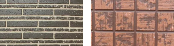 画像:色と色の組み合わせで作られている壁紙