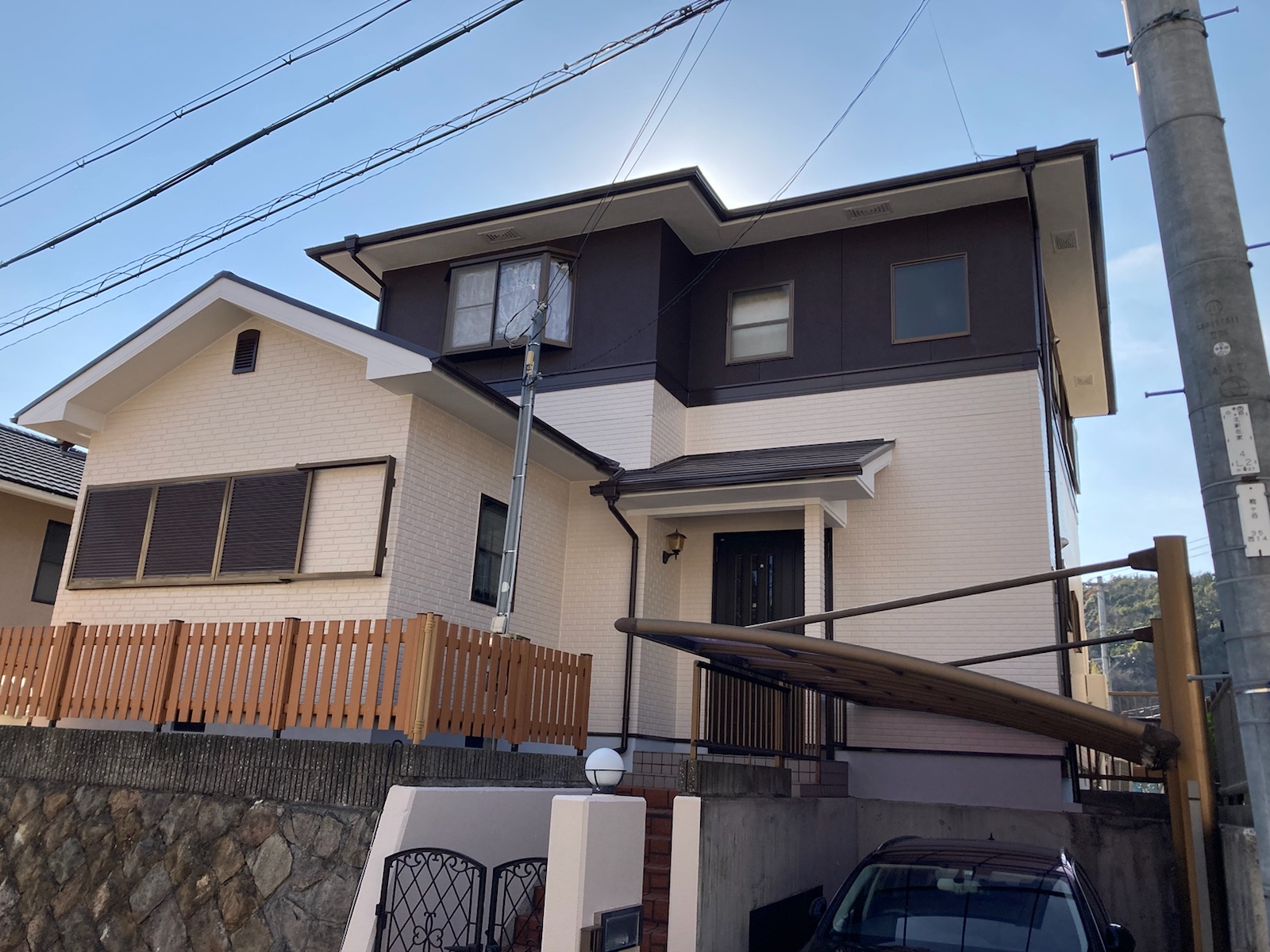 姫路市S様邸　外壁・屋根塗装工事　Part1