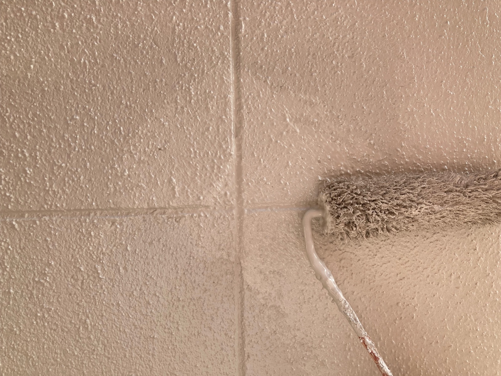 ガレージ/上塗り