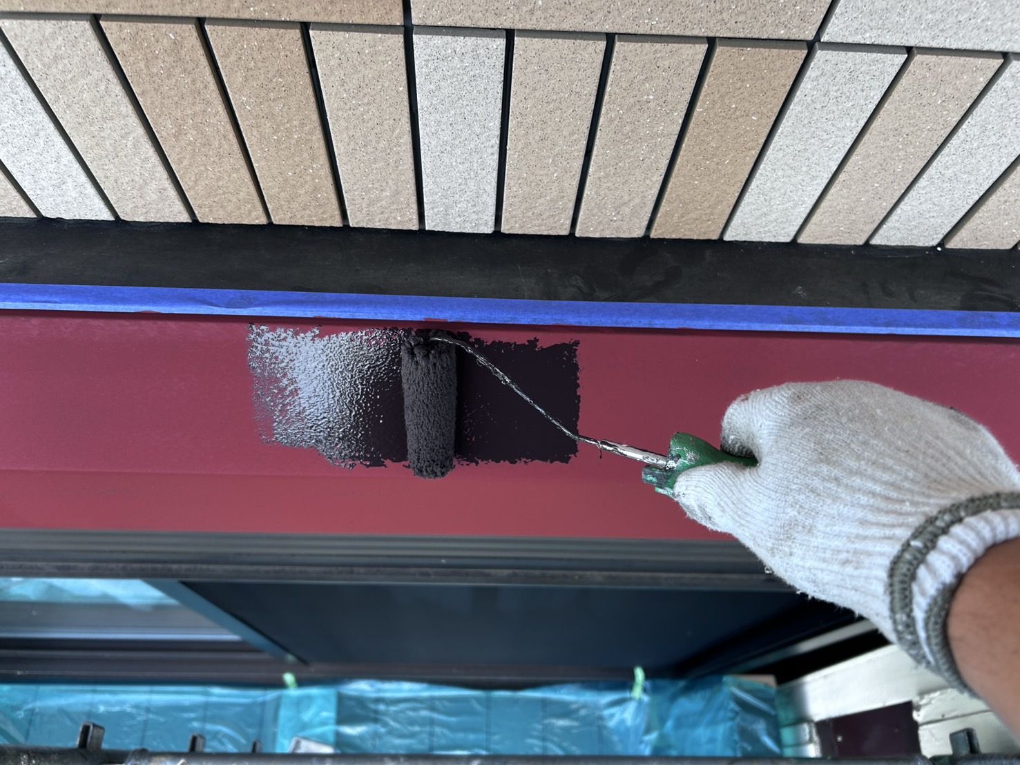 シャッターボックス/中塗り