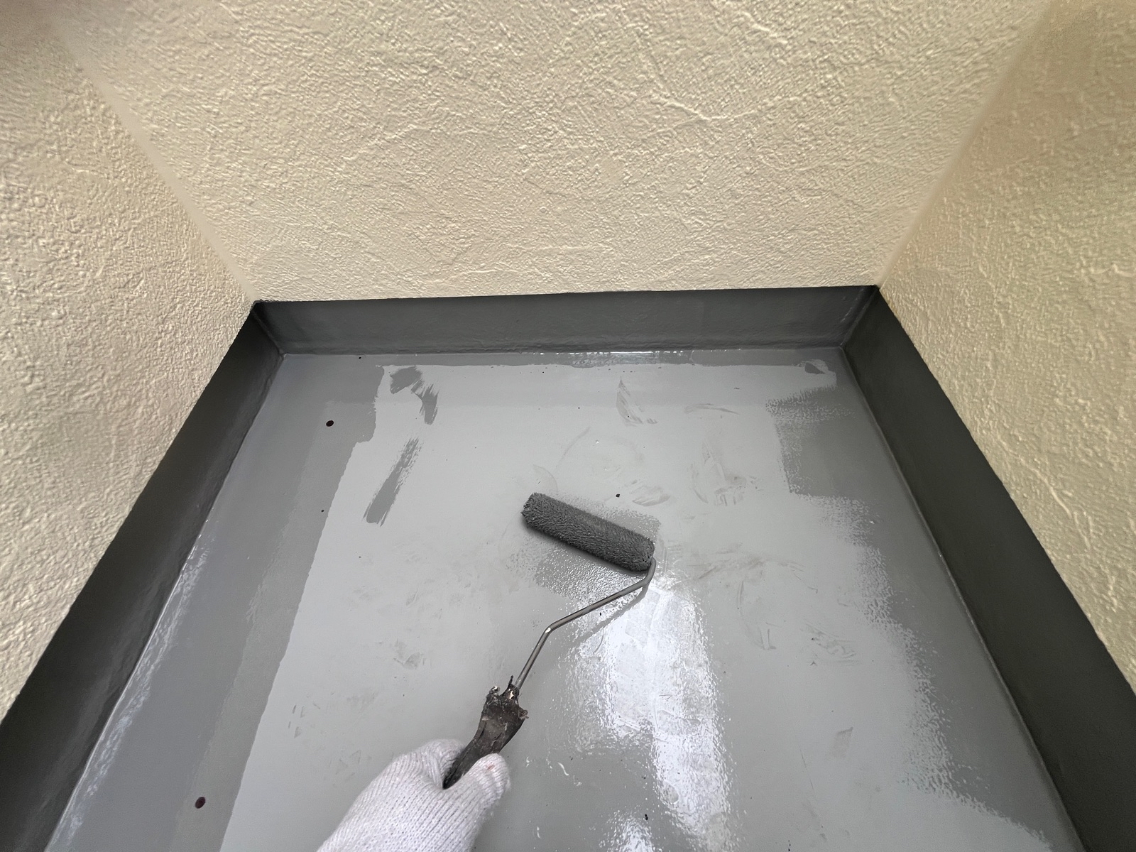 ベランダ/上塗り