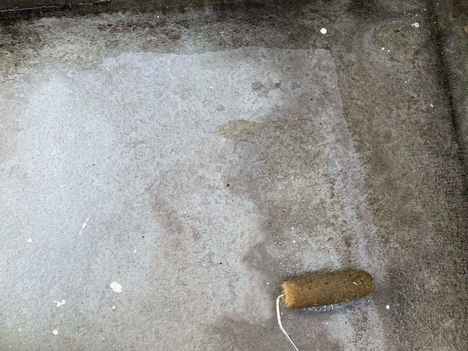 ベランダ/下塗り