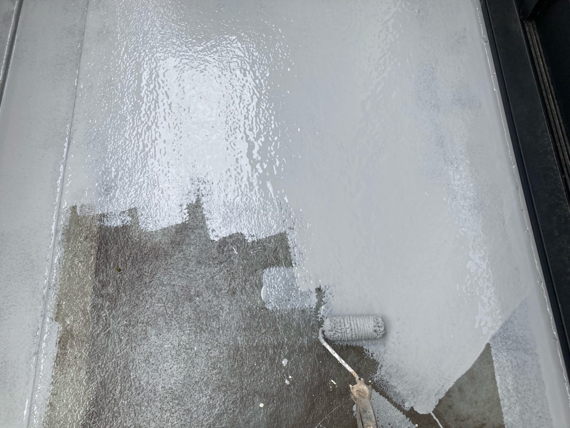 ベランダ/中塗り