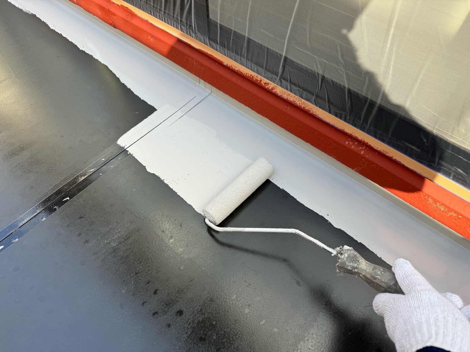 ベランダ/上塗り