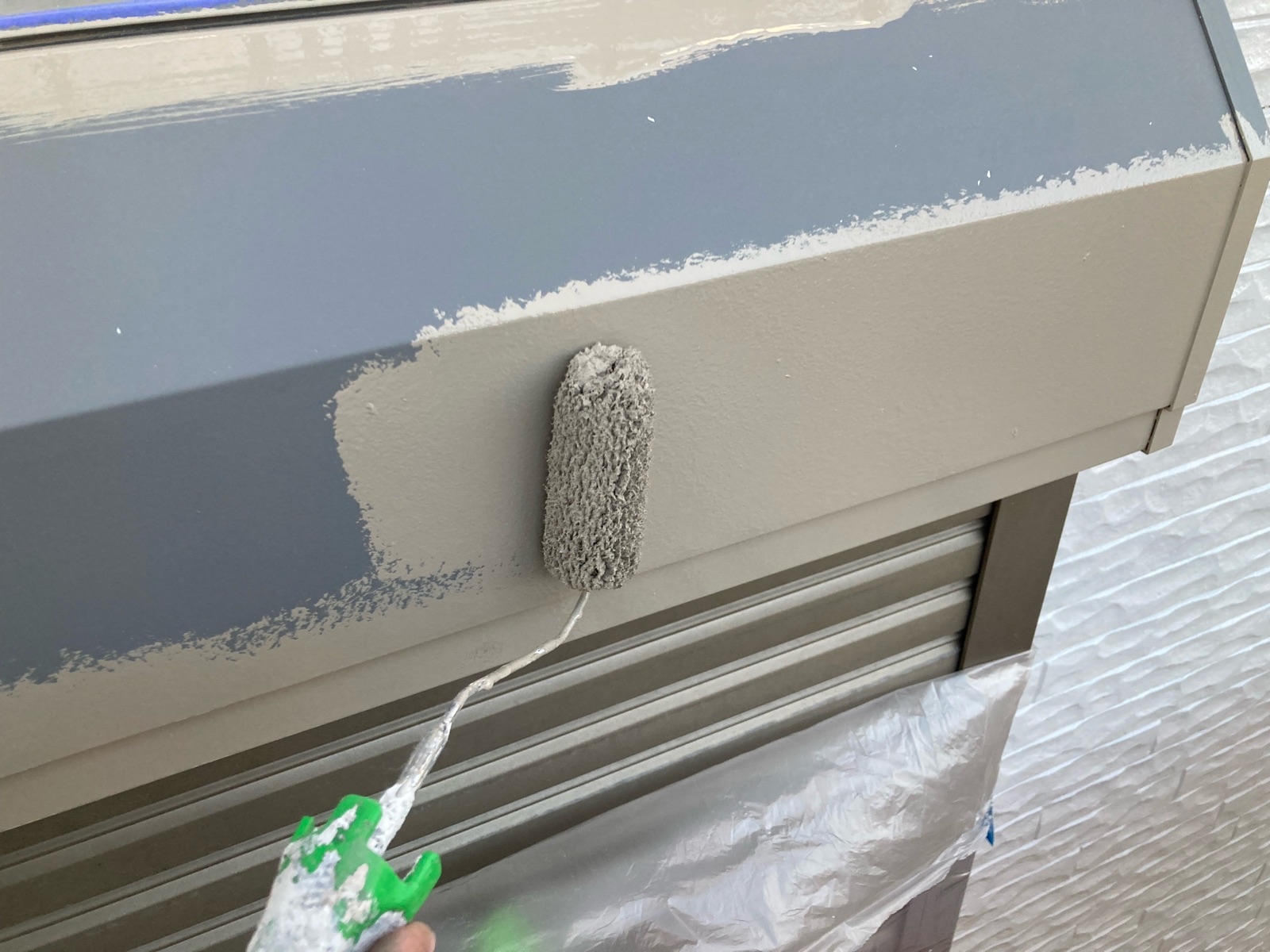 シャッターボックス/中塗り