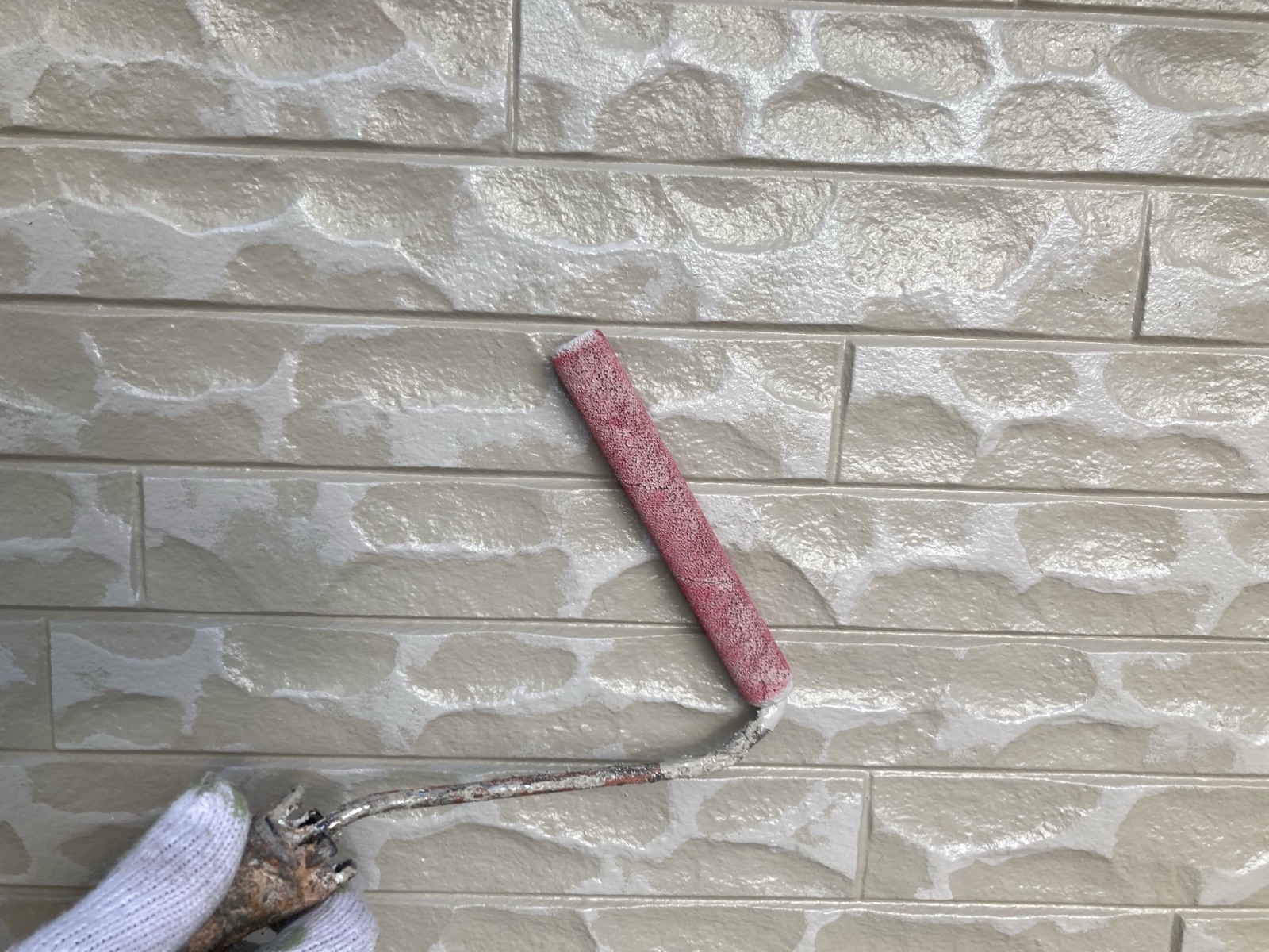 外壁/上塗り2回目