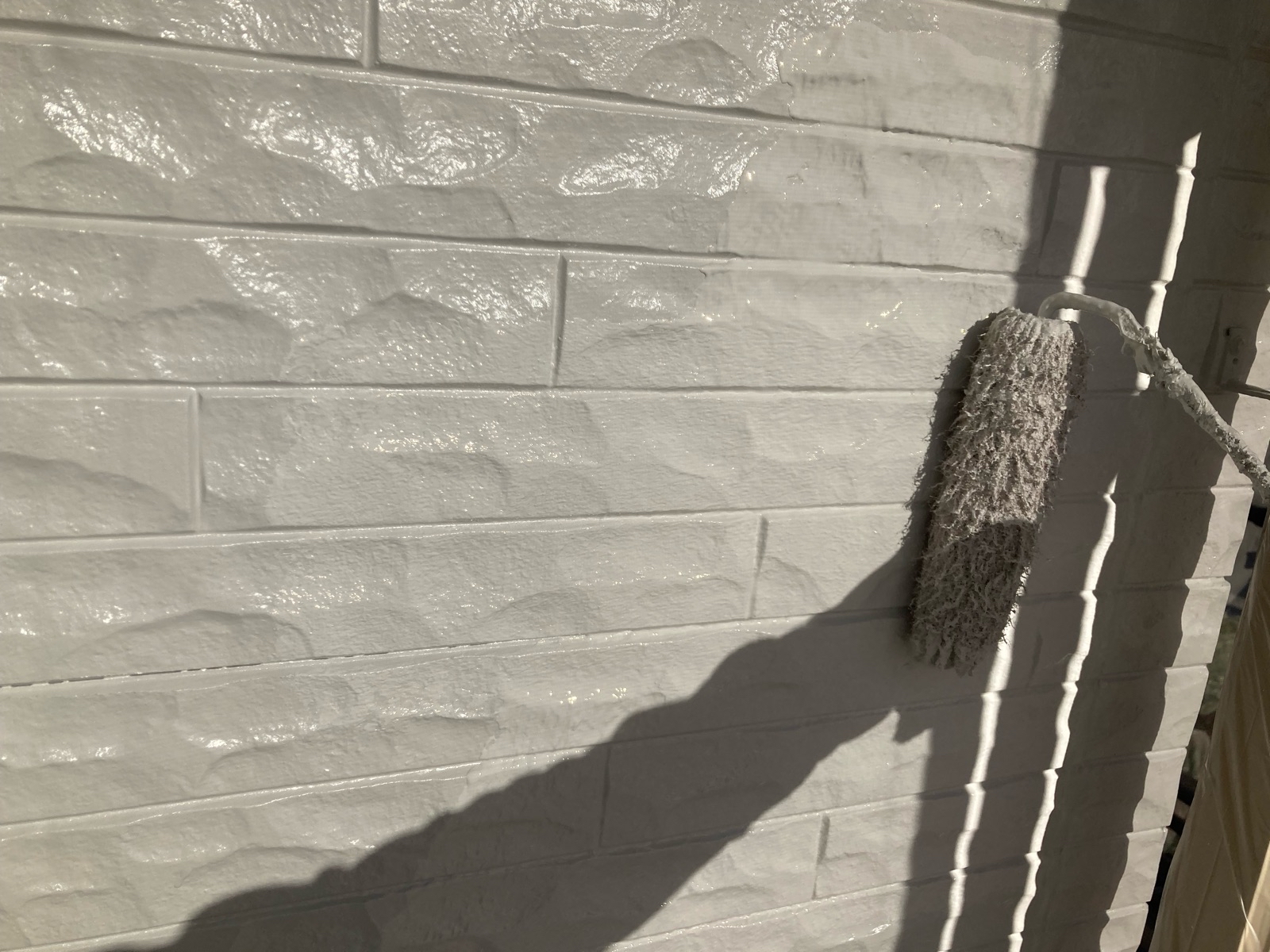 外壁/上塗り1回目