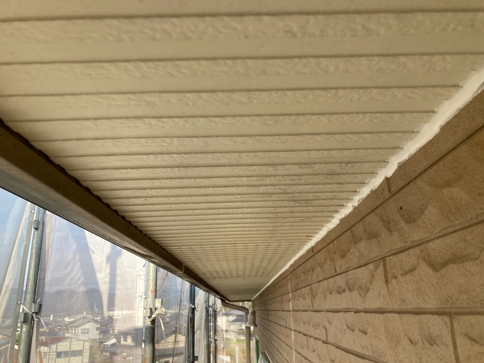 軒天/施工前