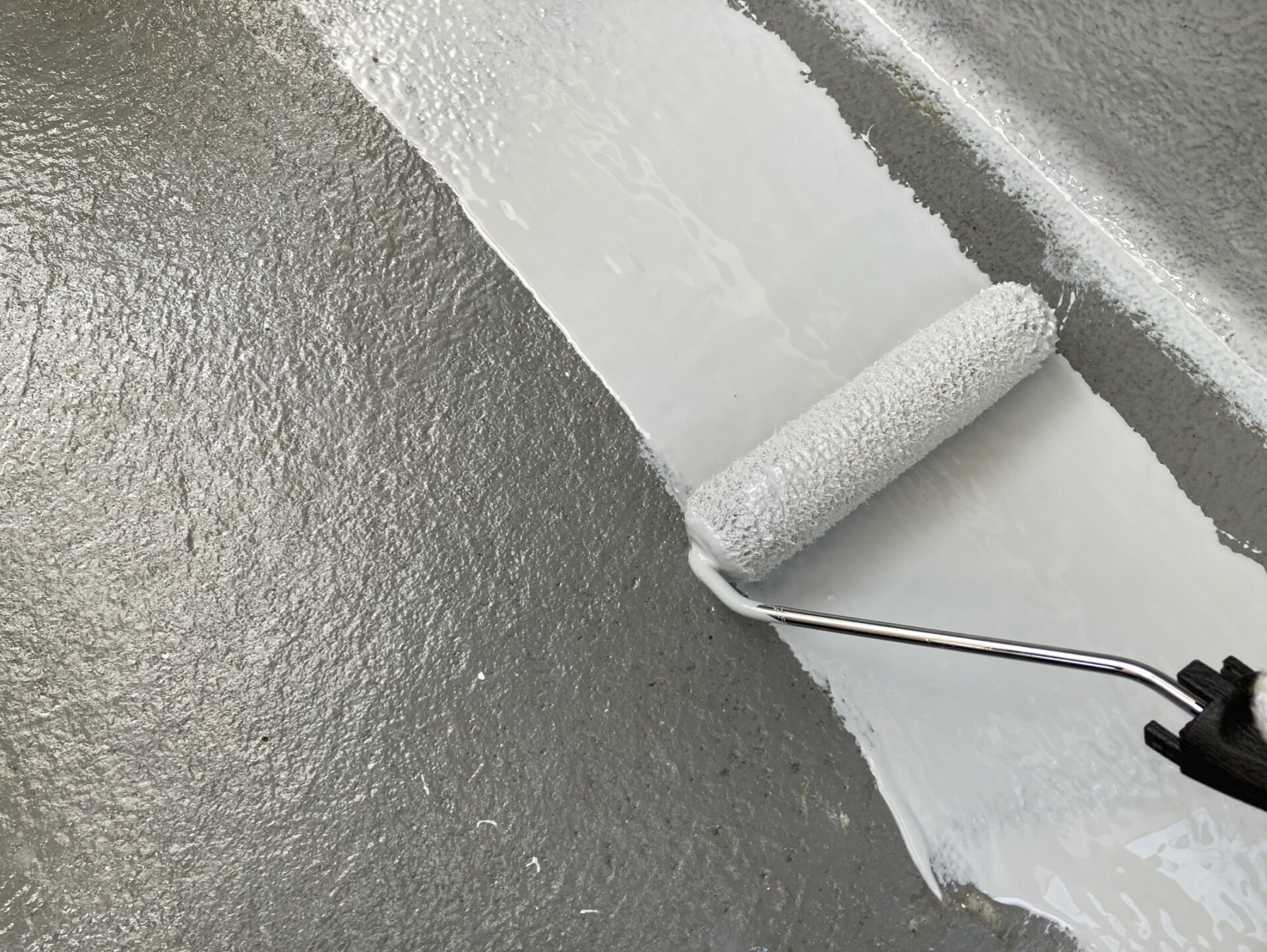 ベランダ/中塗り