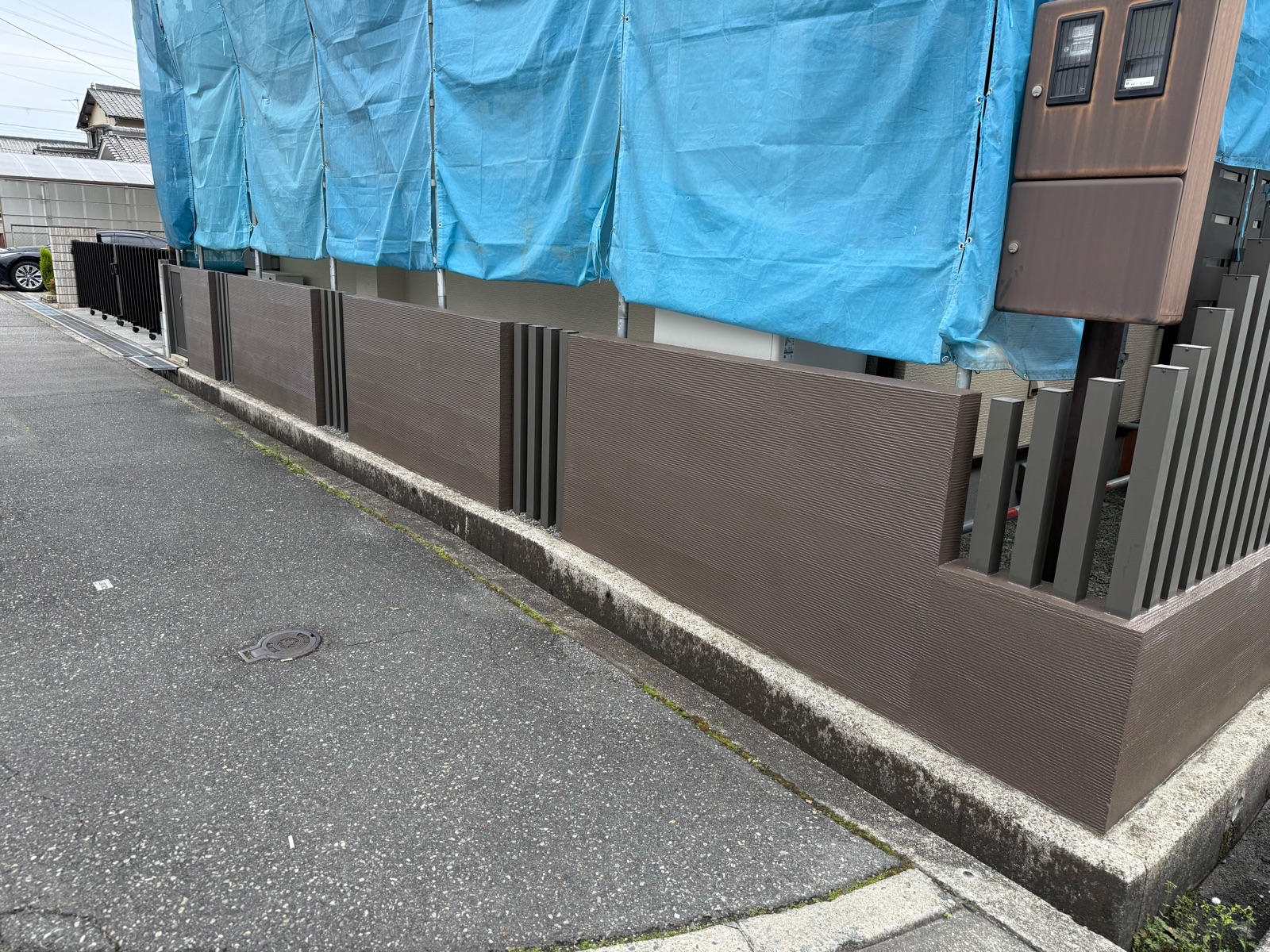外構塀/完成